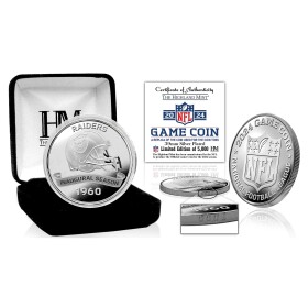 Mince Las Vegas Raiders NFL 2024 Game Flip Coin