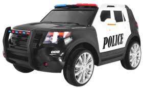 Mamido Dětské elektrické autíčko SUV Policie černé