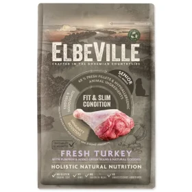 ELBEVILLE Senior All Breeds Fit and Slim Condition Fresh Turkey 4kg (94-12744)
