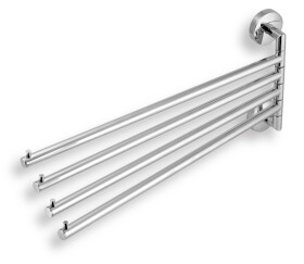 NOVASERVIS - Čtyřramenný držák ručníků Metalia 11 chrom 0146,0