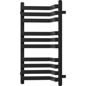 MEXEN - Loop otopný žebřík/radiátor 750 x 375 mm, 413 W, černá W129-0750-350-00-70