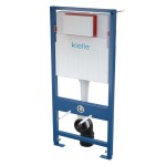 Kielle Set předstěnové instalace, klozetu Arkas sedátka softclose tlačítka Gemini chrom 30505SS02