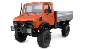 AMEWI RC auto Mercedes-Benz Unimog Advanced 4WD oranžová
