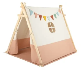2KIDS TOYS Hrací stan s vlajkami / od 3 let / dřevo, bavlna, polyester (2D98394)