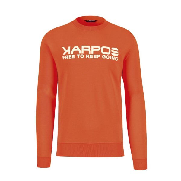 KARPOS Sparviero Sweatshirt, Scarlet Ibis velikost: L