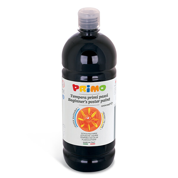 Primo Beginner's ready-mix temperová barva 1000 ml černá