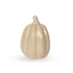 Storefactory Podzimní dekorace dýně Tranhult Beige Large, béžová barva, keramika