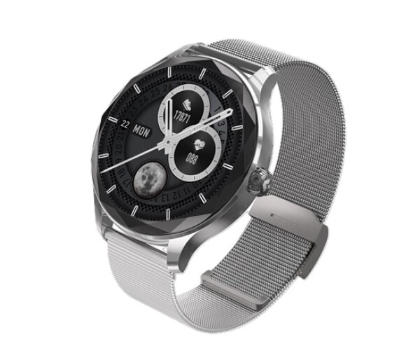 Garett Smartwatch Viva silver steel EDF_1601126