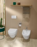 VILLEROY & BOCH - Architectura Závěsný bidet, otvor pro baterii, alpská bílá 74870001