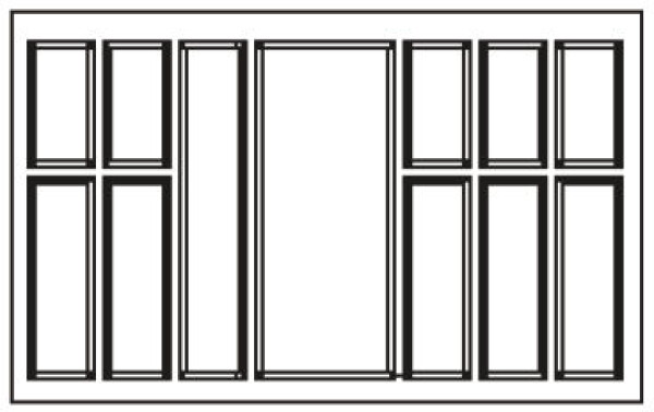 Agoform příborník Classico 900 barva: bílá