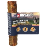 Ontario Protein žvýkací pamlsek malá rolka s hovězím 12.7cm (214-56051)