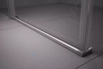 RAVAK - Matrix Sprchový kout třídílný MSDPS-100/100 R, 985-1005 mm, bílá/čiré sklo 0WPAA100Z1