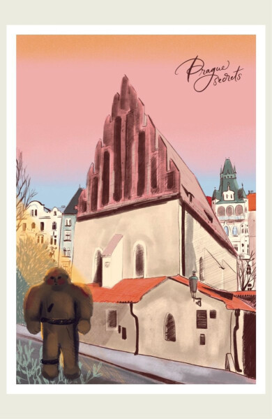 Be Nice EKO Pohled Prague Secrets Golem