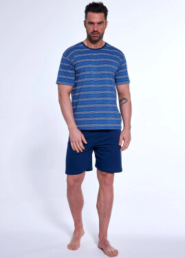 Pyžamo Cornette 338/49 cr/r 3XL-5XL pánské džínovina 5XL