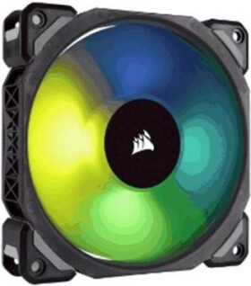 Corsair ML140 PRO RGB LED / 140 mm / Magnetic Levitation Bearing / 20.4 dB @ 1200 RPM / 55.4 CFM / 1ks (CO-9050077-WW)