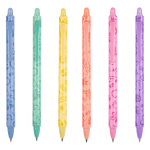Colorino gumovatelné pero CoolPack Pastel, 36 ks, modrá náplň, displej - 36ks