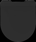 MEXEN - Lena WC sedátko Soft Close slim, duroplast, černá lesk 39242070