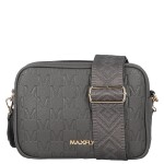 Stylová dámská koženková crossbody kabelka Fana, šedá