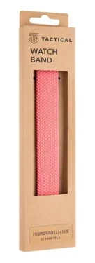 Tactical 772 Pletený Převlékací Řemínek pro Watch 42 44mm vel. L růžová (8596311138522)