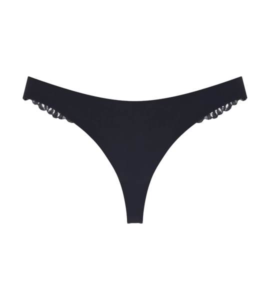 Dámská tanga Pretty Micro String - BLACK - černé 0004 - TRIUMPH BLACK XL