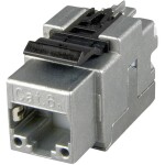 DIGITUS CAT 6A Keystone Jack, shielded, 500 MHz acc.ISO/IEC 60603-7-51,11801 AMD2:2010-04, tool free connec., set 24 pcs DN-93617-24