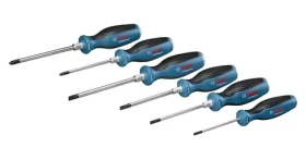 BOSCH Professional 1600A016BF / Sada šroubováků / 6 ks / PH, SL / chrom-vanad (1600A016BF)