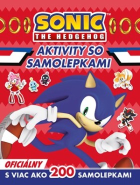 Ježko Sonic - Aktivity so samolepkami