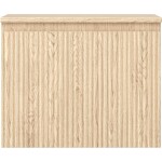 MEXEN/S - Rivel koupelnová skříňka pod umyvadlo 60 cm s deskou, 1 šuplík, reliéf , dub 91A20-06047-1-BFC81