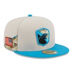 New Era Pánská kšiltovka Carolina Panthers NFL 2023 Salute to Service 59FIFTY Fitted Velikost: 7 3/4