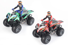 Čtyřkolka s figurkou RC na dálkové ovládání 29 cm