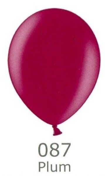 Balónek bordó metalický 087 Belbal Balónek bordó metalický 087 Belbal