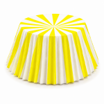Cake star papírové košíčky na muffiny a cupcakes barevné 50x30 mm 100ks-vzor 12