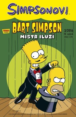Simpsonovi Bart Simpson 3/2016 Mistr iluzí Groening