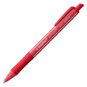 Kuličkové pero STABILO pointball colorful - červená