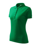 Pique Polo polokošile dámská středně zelená 2XL