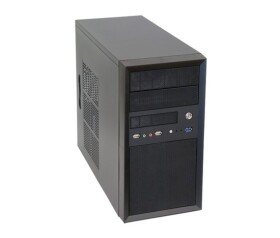 CHIEFTEC skříň Mesh Series/uATX, CT-01B, 350W, Black, USB 3.0 EDF_1022274