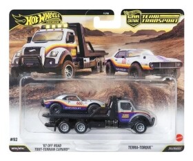 Hot Wheels Premium Team Transport - ´67 off road tout terrain camaro - terra torque