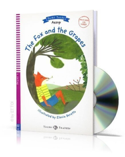 Young ELI Readers 2/A1: The Fox and The Grapes + Downloadable Multimedia - Lisa Suett