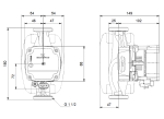 Grundfos ALPHA1 L 32-60 180mm, oběhové čerpadlo (99160590)