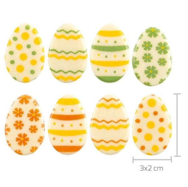 Čokoládová dekorace Kraslice 16 ks