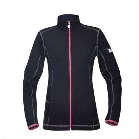 Mikina FLORET H6314 dámská fleecová černá 2XL černá