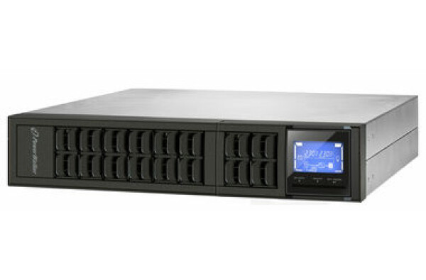 PowerWalker VFI 3000 CRM LCD / záložní zdroj UPS / 3000 VA / 2400 W / 4x IEC 13 / USB (10122002)