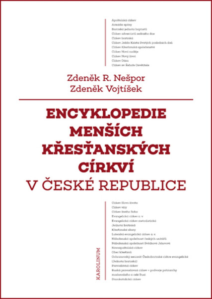 Encyklopedie menších křesťanských církví v České republice - Zdeněk Vojtíšek, Zdeněk R. Nešpor