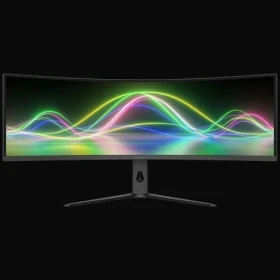 49" LC-Power LC-M49QCK černá / Monitor / zakřivený 1000R / VA / DQHD 5120x1440 / 120Hz / HDMI 2.1 + DP 1.4 (LC-M49QCK)