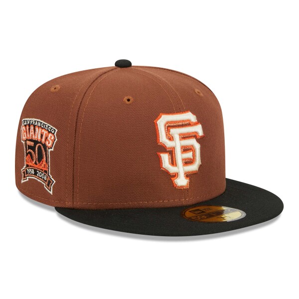 New Era Pánská kšiltovka San Francisco Giants MLB Harvest 59FIFTY Fitted Velikost: 7 1/8