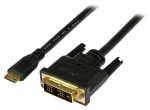 StarTech Mini HDMI - DVI-D černá / Adaptérový kabel / 1 m (HDCDVIMM1M)
