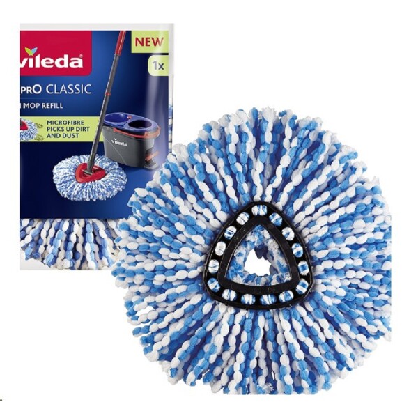 VILEDA náhrada pro H2prO rotační mop - silné & odolné čištění mikrovláknem