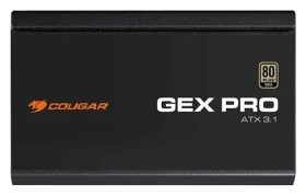 COUGAR GEX PRO 850W černá / PC zdroj / ATX 3.1 / 80 PLUS Gold / Modulární / PCIe 5.1 (CGR GEXP-850)