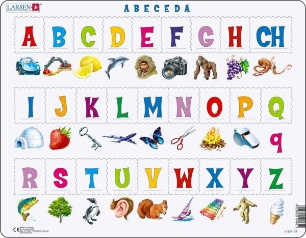 Puzzle ABECEDA ABC