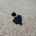 Pinarna.cz Černá kočička s pytlíkem rybiček